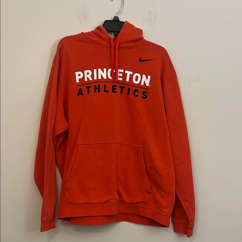 Nike Orange Princeton Athletics Hoodie Size XXL
